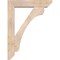 Ekena Millwork Legacy Slat Smooth Bracket w/ Offset Brace, Douglas Fir, 7 1/2"W x 36"D x 48"H BKT0806X36X48LEC06SDF - alternate 3